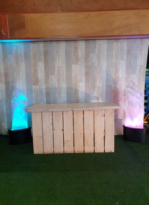 Buffettafel steigerhout (inklapbaar)